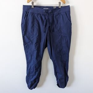 Torrid Medieval Blue Crop Pull-On Knit Pants Size 1 1X